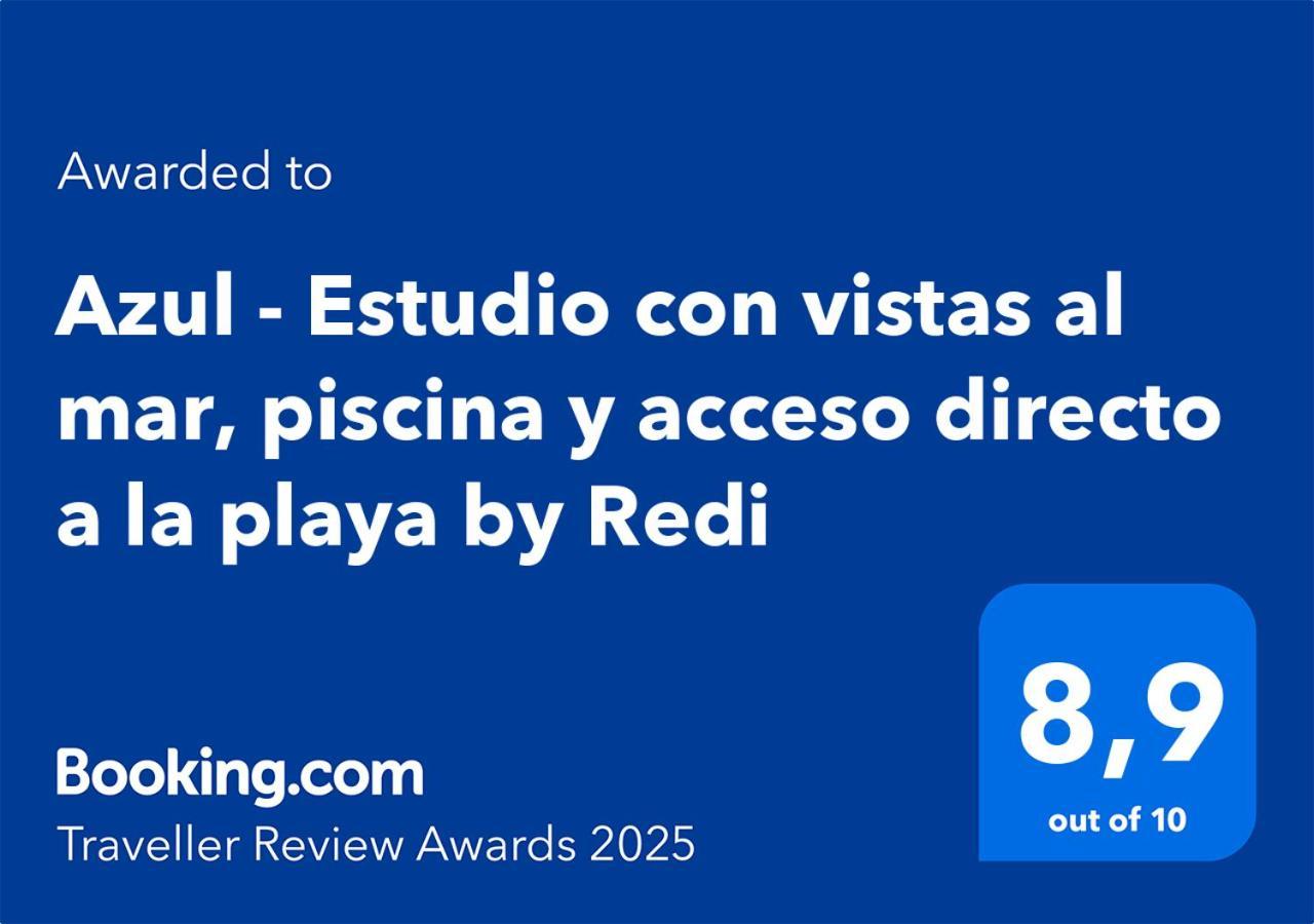 Azul - Estudio Con Vistas Al Mar, Piscina Y Acceso Directo A La Playa By Redi ألتيا المظهر الخارجي الصورة